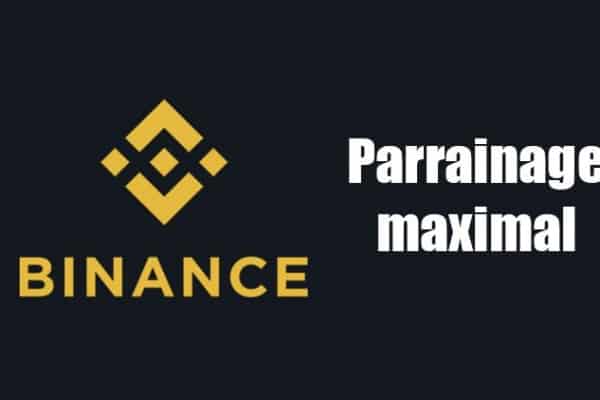 parrainage binance code promo